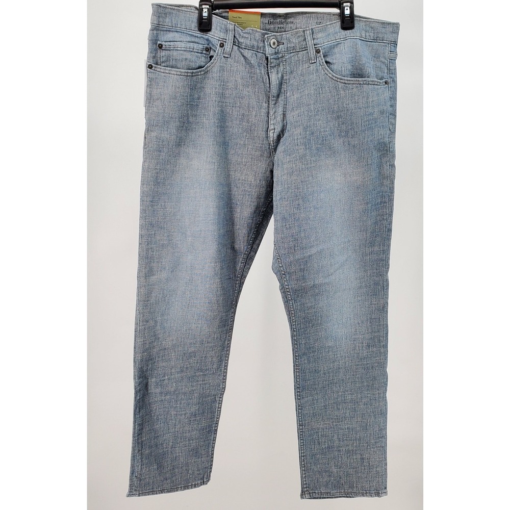 Goodfellow & Co Men's 40Wx30L Premium Slim Lightweight Denim Blue New with Tags